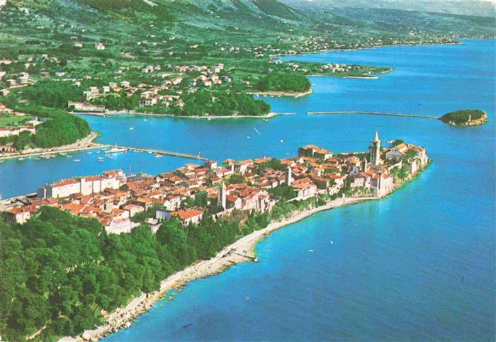 Rab Croatia Fliegeraufnahme