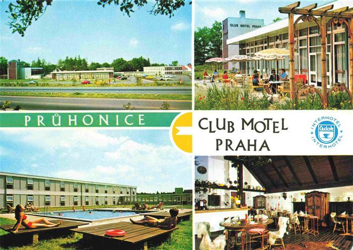 Pruhonice Prag Prahy Prague CZ Club Motel Praha Terrasse Pool Gastraum