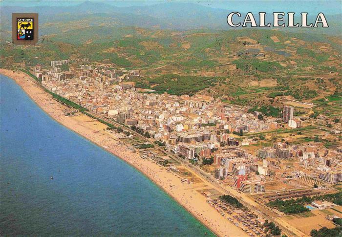 CALELLA de la Costa Calella de Mar ES Fliegeraufnahme