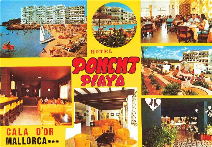 Cala d Or Mallorca ES Hotel Ponent Playa Gastraeume Stran