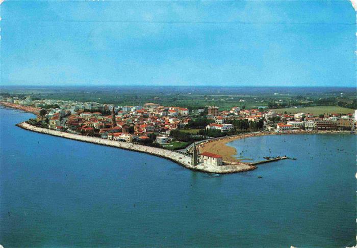 Caorle Veneto IT Fliegeraufnahme