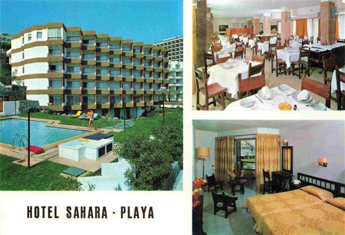 Playa del Ingles Gran Canaria ES Hotel Sahara Playa Pool Speisesaal Zimmer