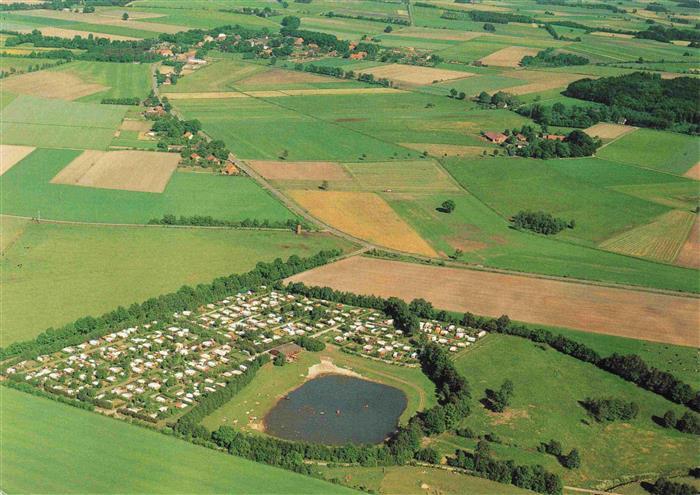 Ploenjeshausen Bremervoerde Campingplatz Duxbachtal Fliegeraufnahme