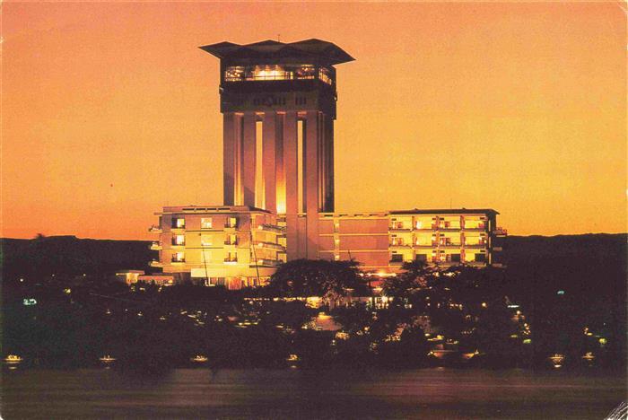 Abu Simbel Hotel Aswan Oberoi Nachtaufnahme