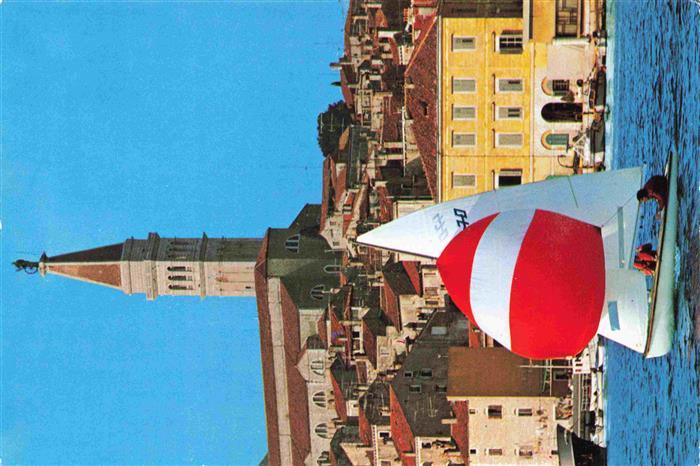 Rovinj Rovigno Istrien Croatia Austragungsort der Segel-Europameisterschaft der