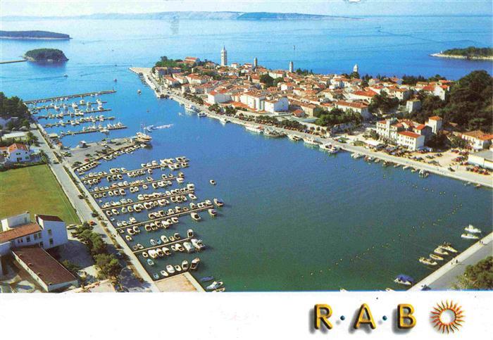 Rab  Croatia Hafen