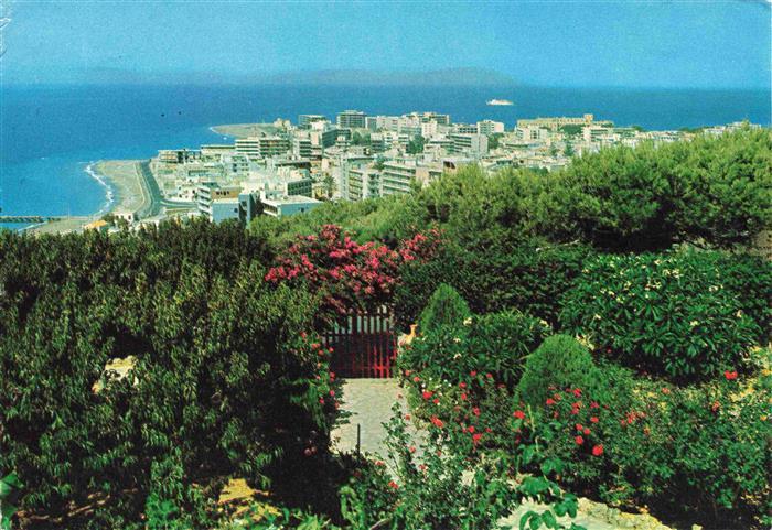 Rodi  Rhodes Rhodos Greece Panorama Aussicht von Monte Smith aus