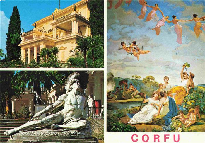 Corfu Korfu Greece Museum Kunst Gemaelde