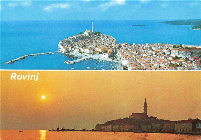 Rovinj Rovigno Istrien Croatia Panorama