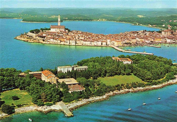 Rovinj Rovigno Istrien Croatia Panorama