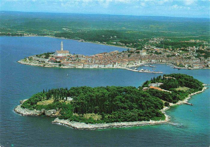 Rovinj Rovigno Istrien Croatia Katharineninsel