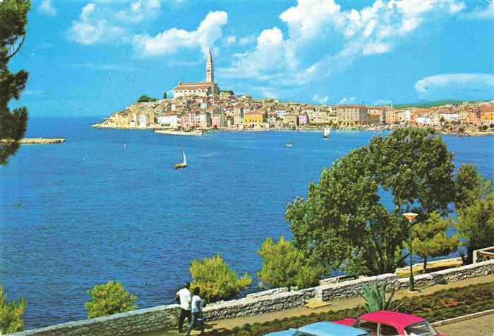 Rovinj Rovigno Istrien Croatia Panorama