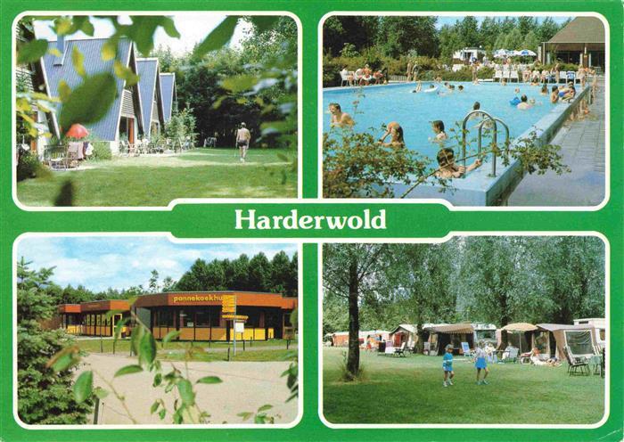 Zeewolde NL Bungalowpark Harderwold Freibad