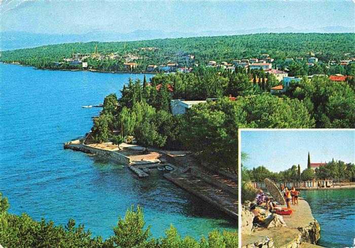 Malinska  Krk Croatia Panorama