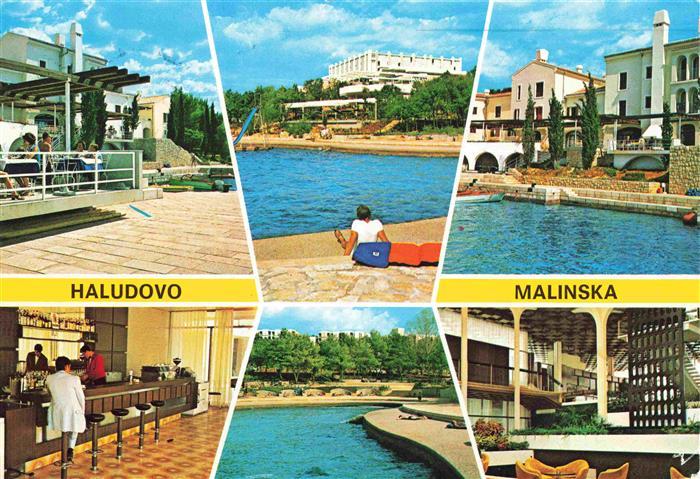 Malinska  Krk Croatia Teilansichten Hotel Bar