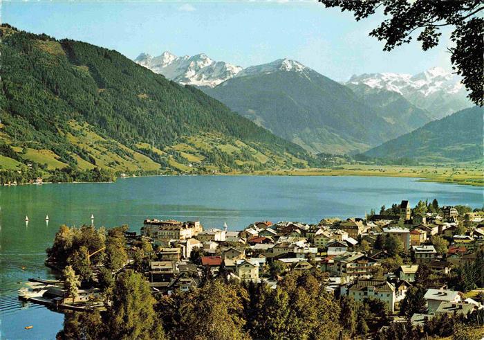 Zell See AT Panorama Blick gegen Hohe Tauern