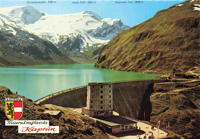 Kaprun AT Tauernkraftwerke Dr. Adolf-Schaerf-Haus des TV Die Naturfreunde Mooser