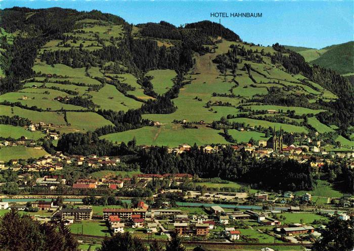 St Johann Pongau AT Panorama gegen den Hahnbaum