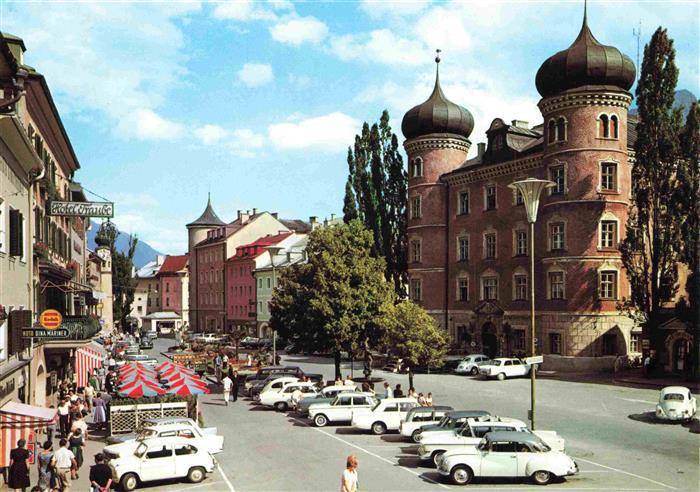 Lienz Tirol AT Hauptplatz mit Liebburg
