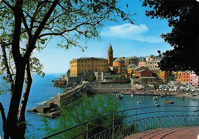 Nervi GENOVA Genua Liguria IT Il porticciolo