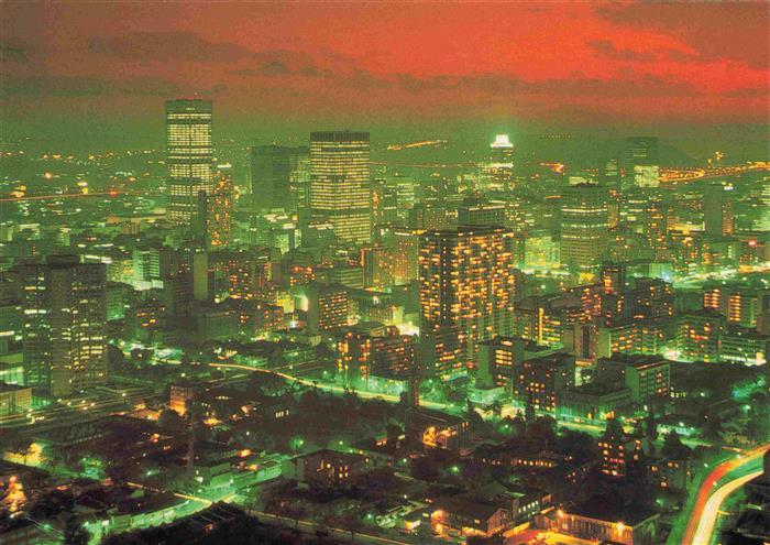 Johannesburg Gauteng RSA Sunset on the Transvaal's Highveld at n