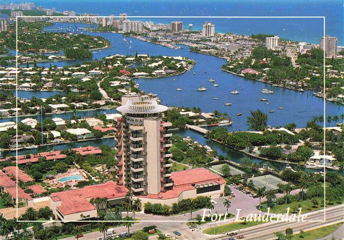 Fort Lauderdale Florida USA Fliegeraufnahme