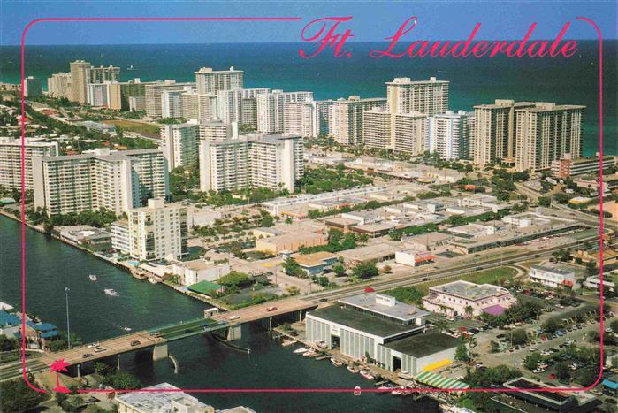 Fort Lauderdale Florida USA Galt Ocean Mile and the popular Shooters Restaurant