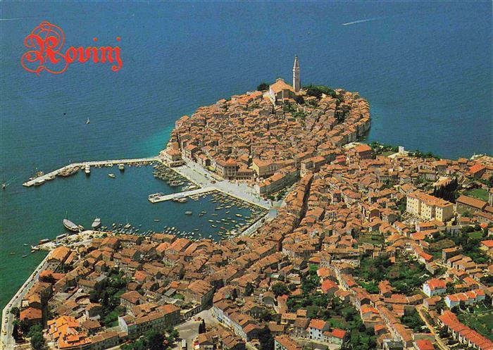 Rovinj Rovigno Istrien Croatia Altstadt Halbinsel Hafen
