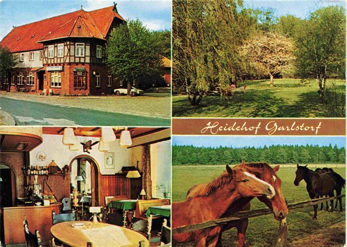Garlstorf Walde Gasthaus Heidehof Gaststube Pferdekoppel