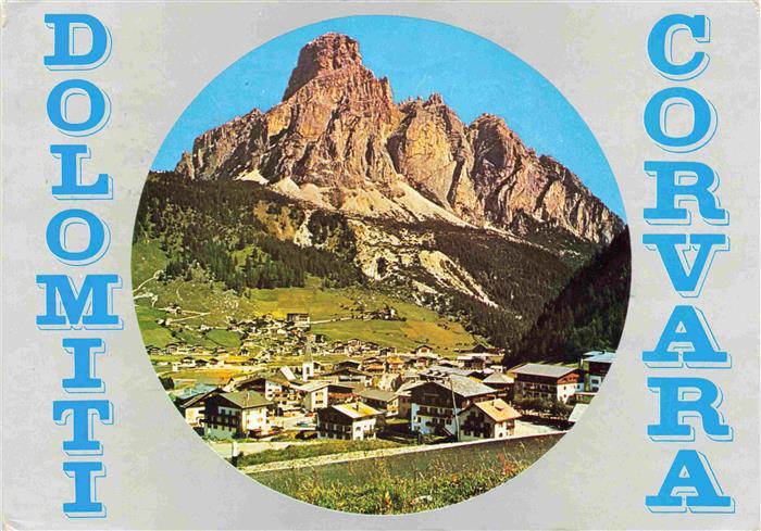 Corvara 1558m Pustertal Suedtirol IT Panorama Dolomiten