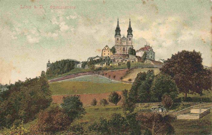 LINZ DONAU AT Poestlingberg Kirche