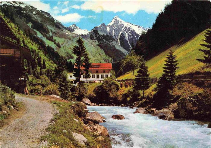 Zillertal Tirol AT Gasthof Pension Zillergrund mit Brandbergkolm