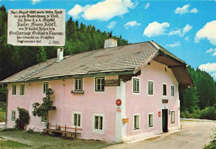 Russbach St Wolfgang Oberoesterreich AT Gasthaus Gruenwald