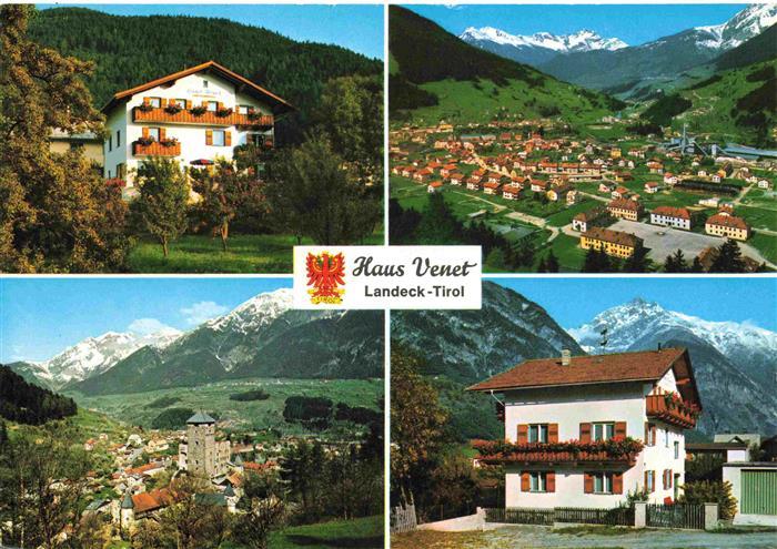 Landeck  Tirol AT Haus Venet Panorama Teilansicht