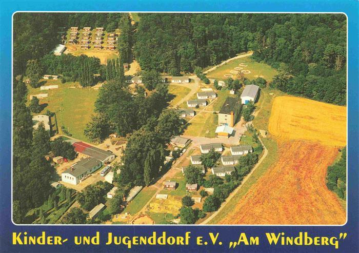 Beichlingen Kinder und Jugenddorf Am Windberg Fliegeraufnahme