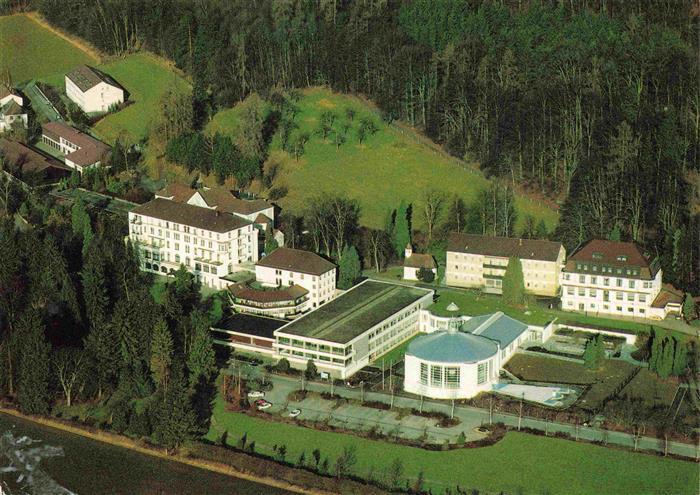 Biberach  Riss Thermalbad und Kneippsanatorium Jordanbad Fliegeraufnahme