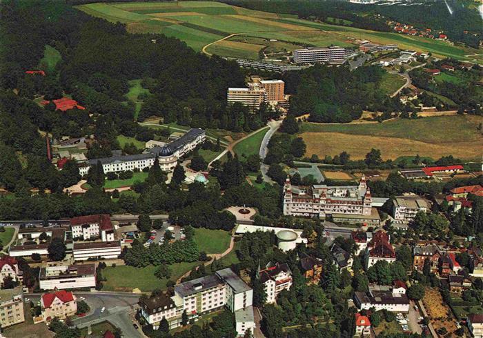 BAD WILDUNGEN Kurviertel Fliegeraufnahme