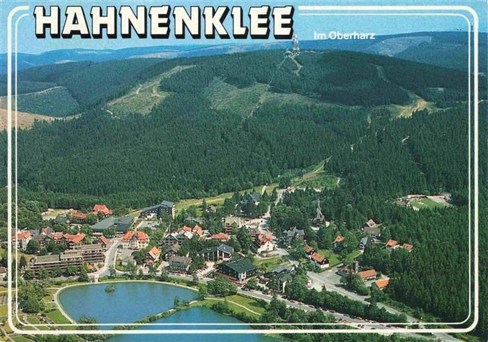 Hahnenklee-Bockswiese Harz Fliegeraufnahme