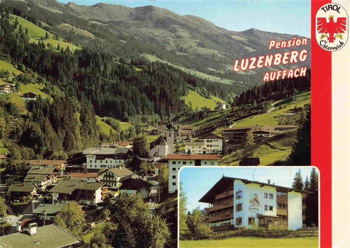 Auffach Pension Luzenberg Fliegeraufnahme