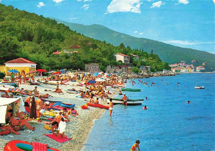 Moscenicka Draga Croatia Strandpartie