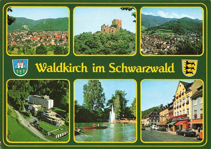 Waldkirch Breisgau Panorama Burg Fliegeraufnahmen See Fontaine Strasse