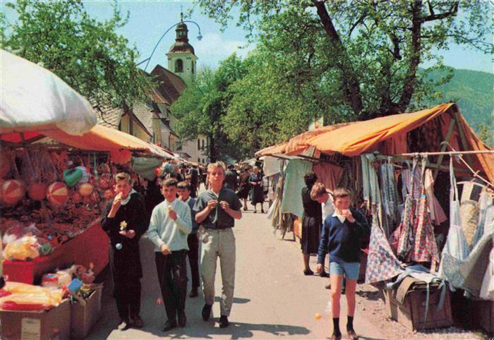 Gruenau Almtal Oberoesterreich AT Jahrmarkt