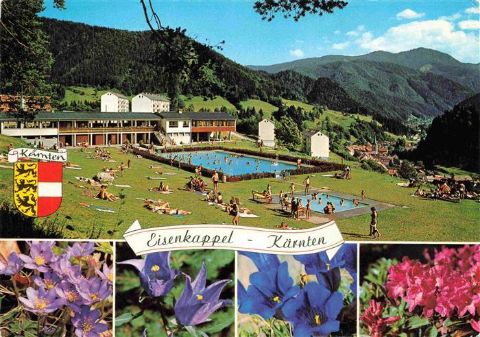 Eisenkappel-Vellach Kaernten AT Erholungsbad Alpenflora