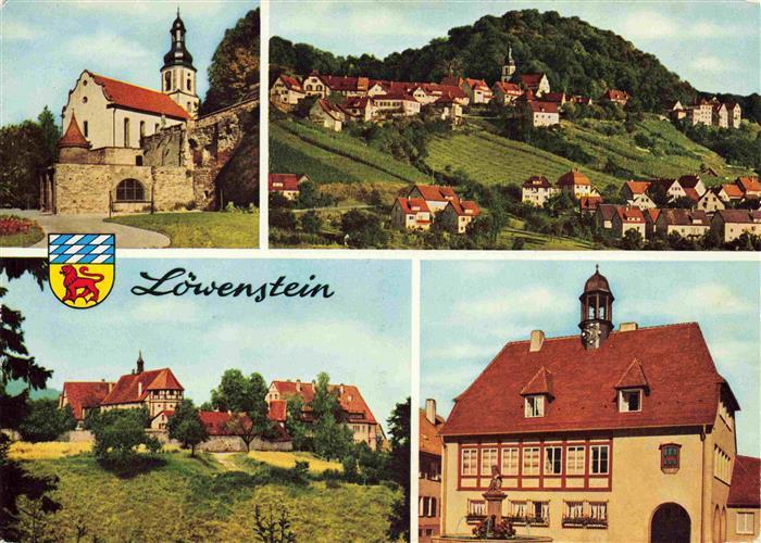 Loewenstein Ev Kirche Kloster Lichtenstein Rathaus Gasthof Linde