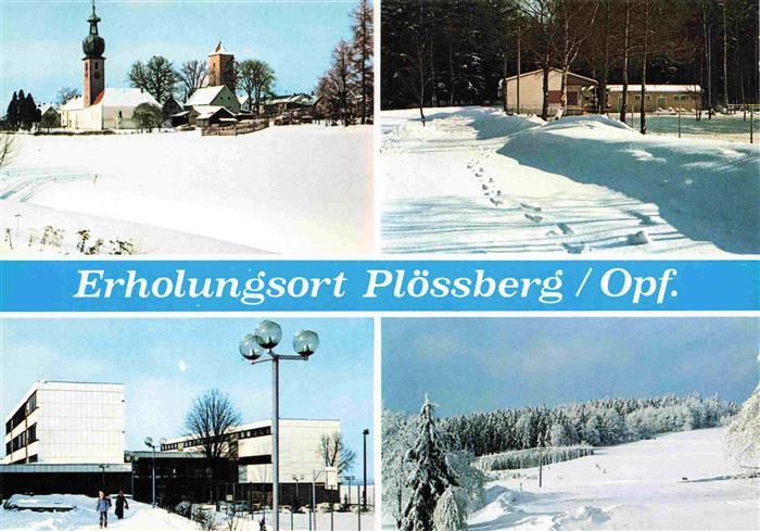 Ploessberg Oberpfalz Kirche Rathaus Panorama Huette
