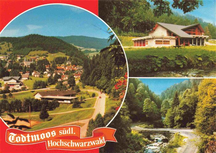 Todtmoos Schwarzwald BW Panorama Kurhaus Waldpartie