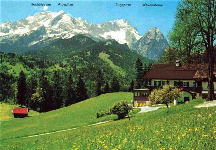 GARMISCH-PARTENKIRCHEN Bayern Berggasthof Gschwandtnerbauer