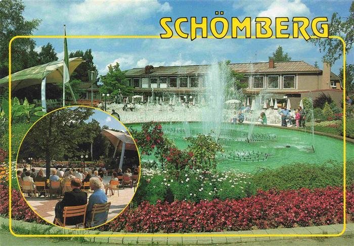 Schoemberg Schwarzwald Kurhaus Brunnen Musikpavillon