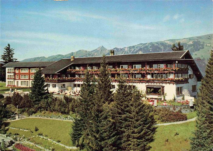 Sonthofen Oberallgaeu Kur und Sporthotel Allgaeuer Berghof mit Alpe Eck