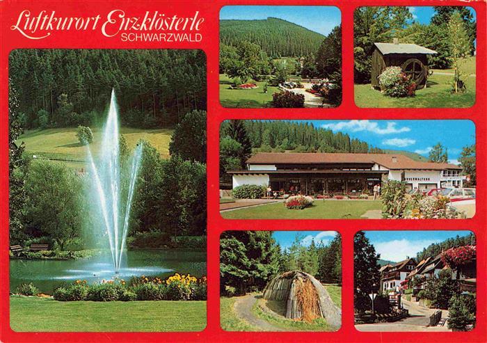 Enzkloesterle Kurpark Kurhaus Teilansichten